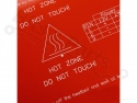 Heat bed/hot plate voor RepRap 3D Printers MK2B Dual Power PCB